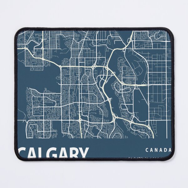 Item preview, Calgary Blueprint City Map designed and sold by Peek-Designs.