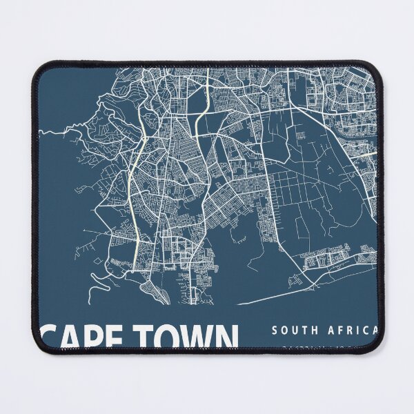 Item preview, Cape Town Blueprint City Map designed and sold by Peek-Designs.
