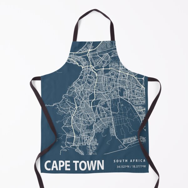 Item preview, Cape Town Blueprint City Map designed and sold by Peek-Designs.