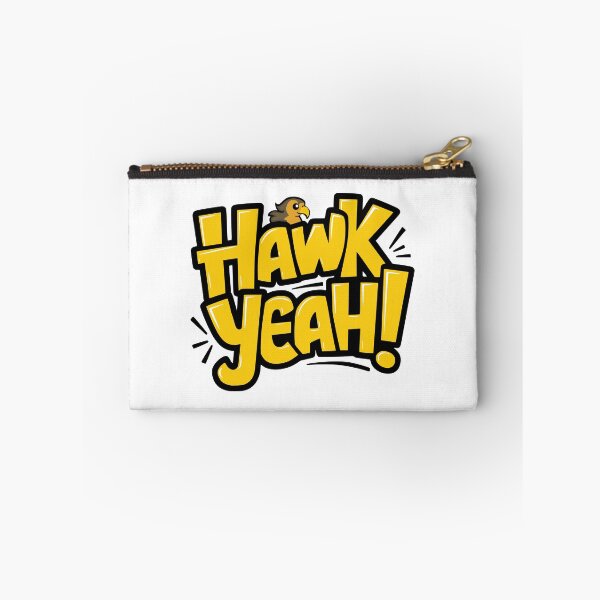 Item preview, Hawk Yeah! Cute Hawk Pun Yellow designed and sold by PMCreative.