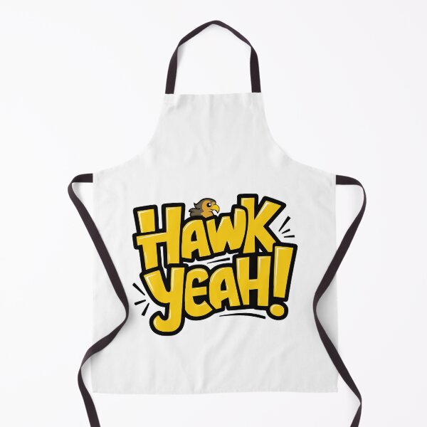 Item preview, Hawk Yeah! Cute Hawk Pun Yellow designed and sold by PMCreative.