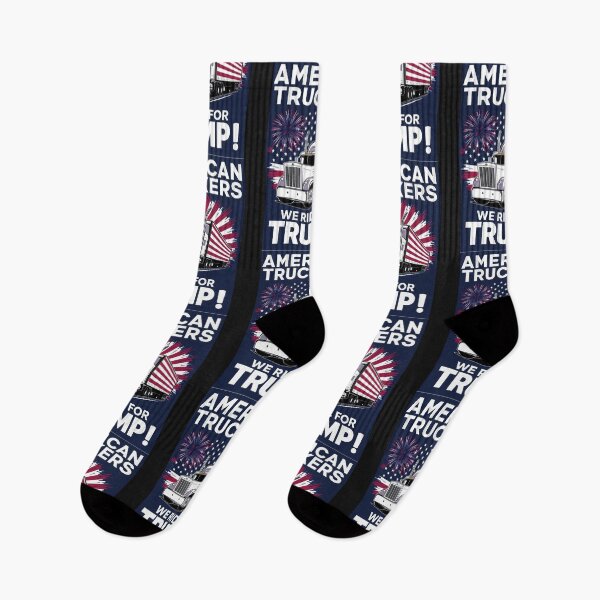 Item preview, American Truckers Ride for Trump designed and sold by Pixel-Lair.