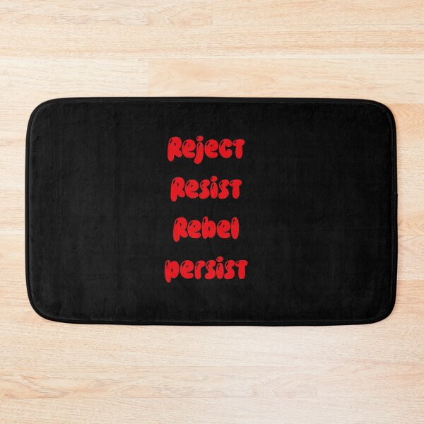 Item preview, Reject resist rebel persist  designed and sold by Md1982.