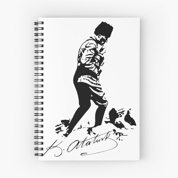 Item preview, Mustafa Kemal ATATÜRK (Black Design) designed and sold by WeirdStuffStore.
