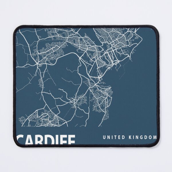 Item preview, Cardiff Blueprint City Map designed and sold by Peek-Designs.