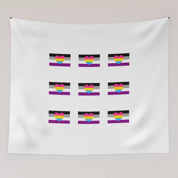 Item preview, Asexual Panromantic Flag Pack designed and sold by Inspirationmotivation.