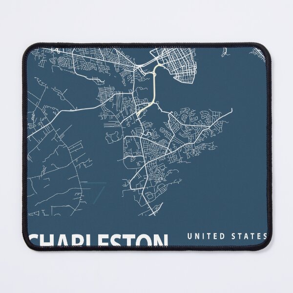 Item preview, Charleston Blueprint City Map designed and sold by Peek-Designs.