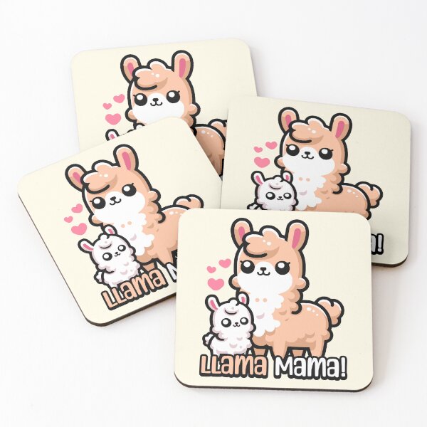 Item preview, Llama Mama! Cute Llama Pun designed and sold by PMCreative.