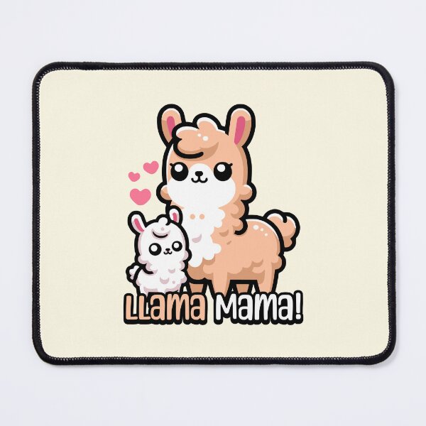 Item preview, Llama Mama! Cute Llama Pun designed and sold by PMCreative.
