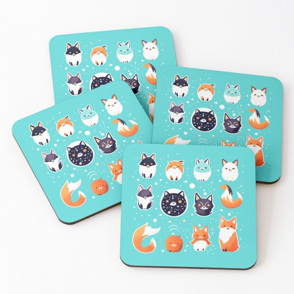 Item preview, Space Foxes designed and sold by Grifon-J.