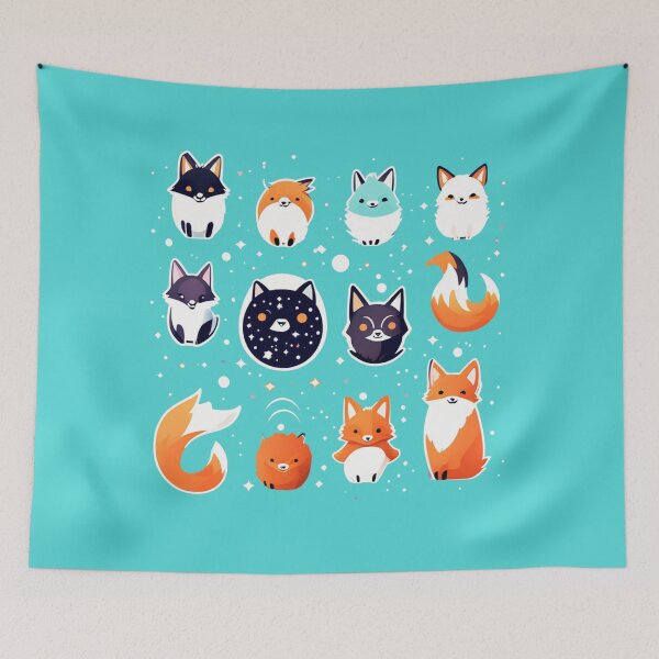Item preview, Space Foxes designed and sold by Grifon-J.