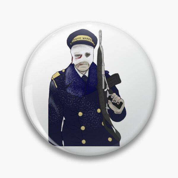 Item preview, Threads Nuclear War Traffic Warden designed and sold by Bad Zombie .