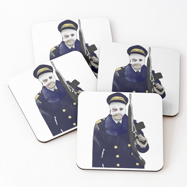 Item preview, Threads Nuclear War Traffic Warden designed and sold by Bad Zombie .