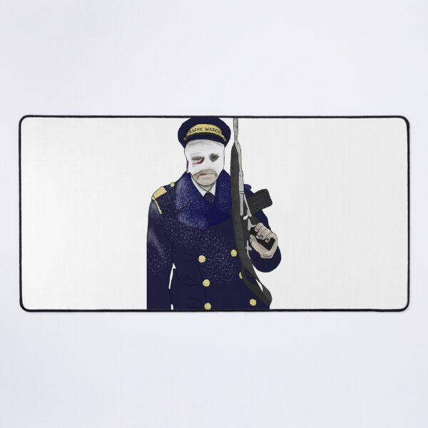 Item preview, Threads Nuclear War Traffic Warden designed and sold by Bad Zombie .