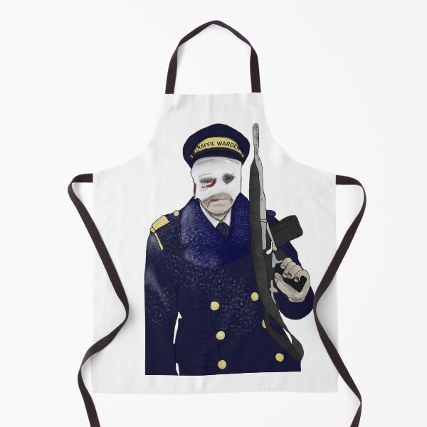 Item preview, Threads Nuclear War Traffic Warden designed and sold by Bad Zombie .