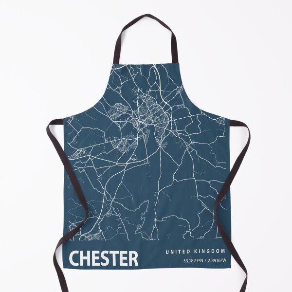 Item preview, Chester Blueprint City Map designed and sold by Peek-Designs.