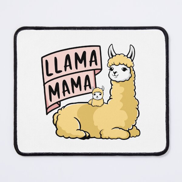Item preview, Llama Mama! Cute Funny Llama Pun designed and sold by PMCreative.