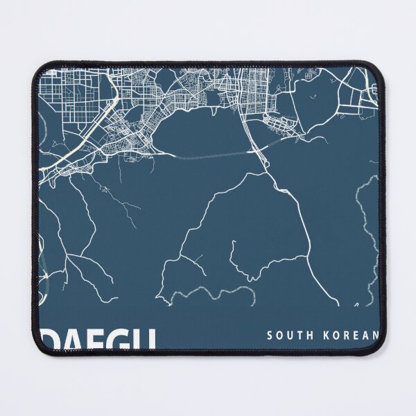 Item preview, Daegu Blueprint City Map designed and sold by Peek-Designs.