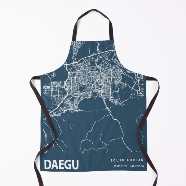 Item preview, Daegu Blueprint City Map designed and sold by Peek-Designs.
