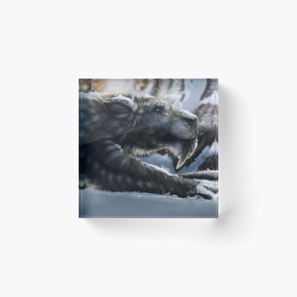 Item preview, Snow Moutain Smilodon designed and sold by ValkArtwork.