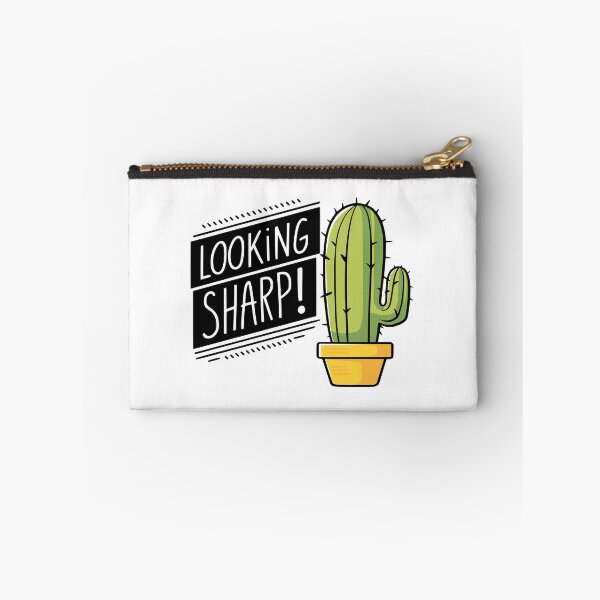 Item preview, Looking Sharp! Funny Cactus Pun designed and sold by PMCreative.
