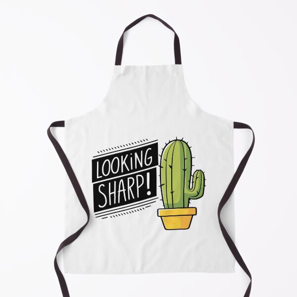Item preview, Looking Sharp! Funny Cactus Pun designed and sold by PMCreative.