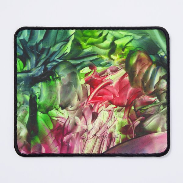 Item preview, Rotated Vibrant Handmade Encaustic Wax Melted Abstract 3D designed and sold by ScotlandArtist.