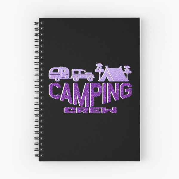 Item preview, Camping Crew Retro Groovy Typographic Light Design designed and sold by Raise2Shine.