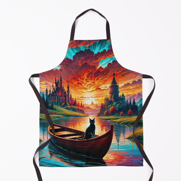 Item preview, The beautiful sunset between two castles designed and sold by PixelCraftDSG.