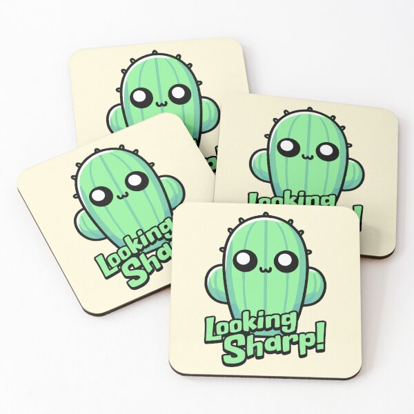 Item preview, Looking Sharp! Cute Cactus Pun designed and sold by PMCreative.