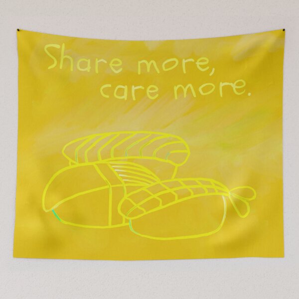 Item preview, Share more, care more - Sushi designed and sold by calorieranger.