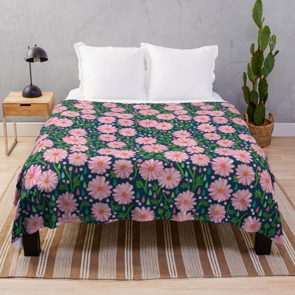 Daisy Daydreams Throw Blanket