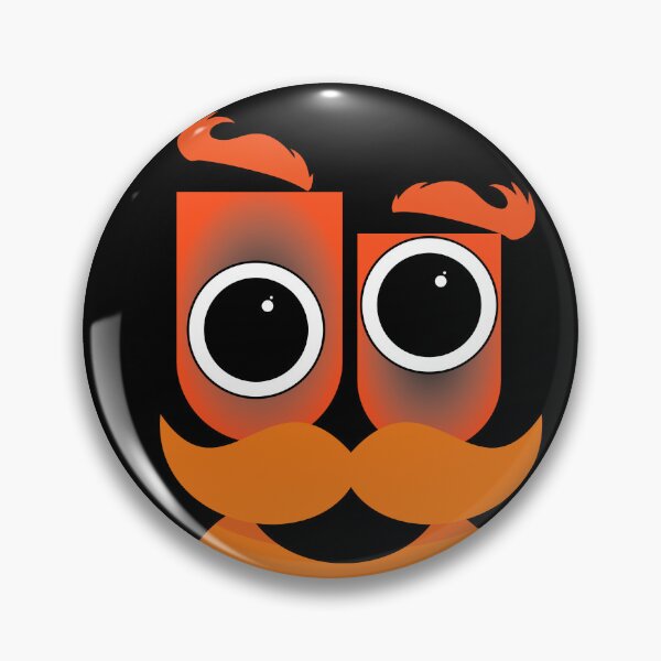 Item preview, Orange Mustache Man designed and sold by AbeeRedB.