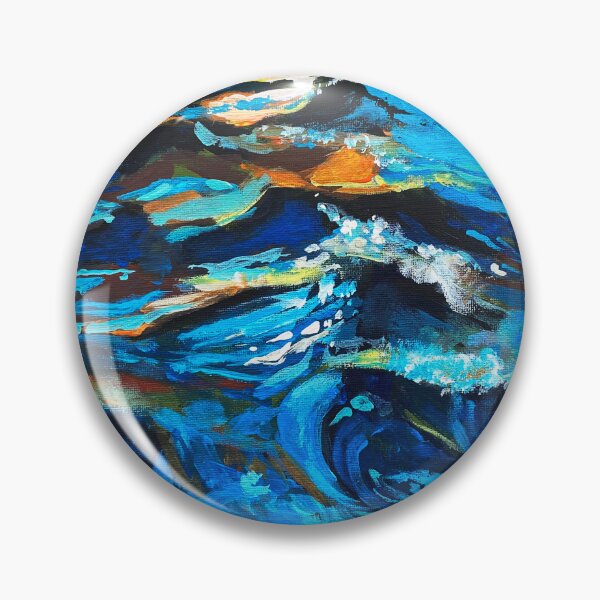 Item preview, Waves in a glory sunset designed and sold by Myartspace.