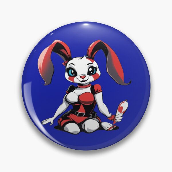 Item preview, Harley The Bunny, Product Colour: Azure Blue designed and sold by Midnight Veil Designs.