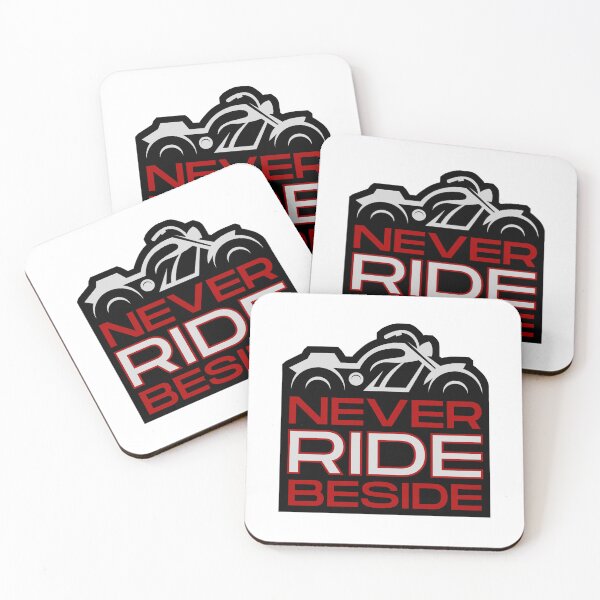 Item preview, Never Ride Beside Sticker, Motorcycle Safety designed and sold by MissLissaLou.