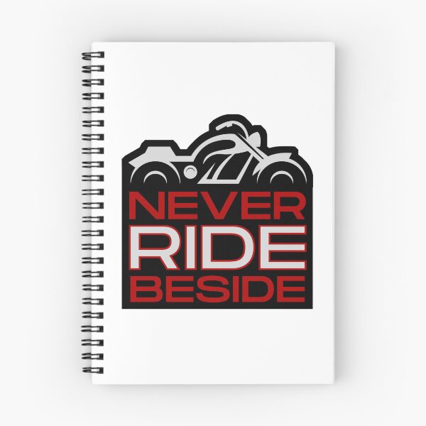 Item preview, Never Ride Beside Sticker, Motorcycle Safety designed and sold by Essential Originals.