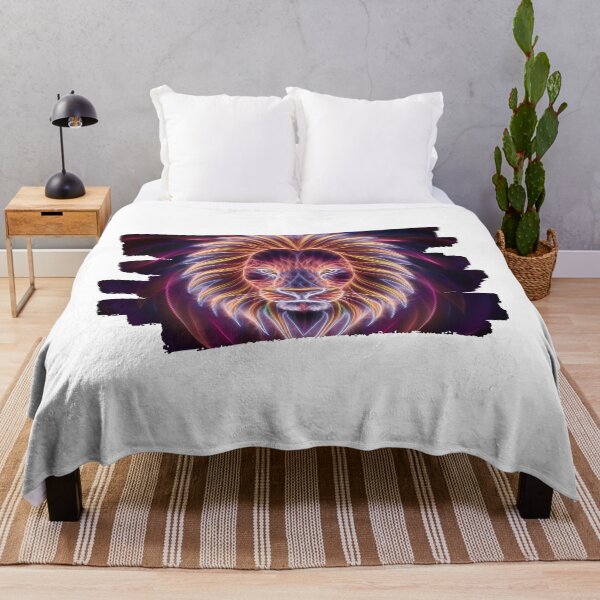 Item preview, Neon Fractal Lighting Lion 1 designed and sold by Jason123za.