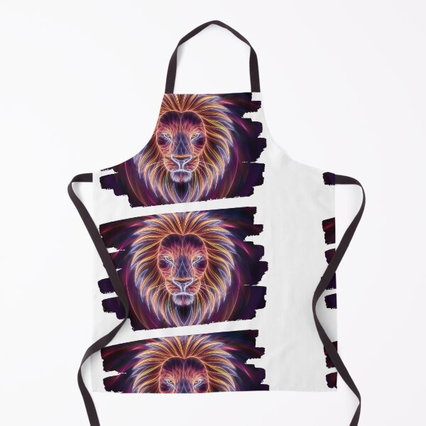 Item preview, Neon Fractal Lighting Lion 1 designed and sold by Jason123za.