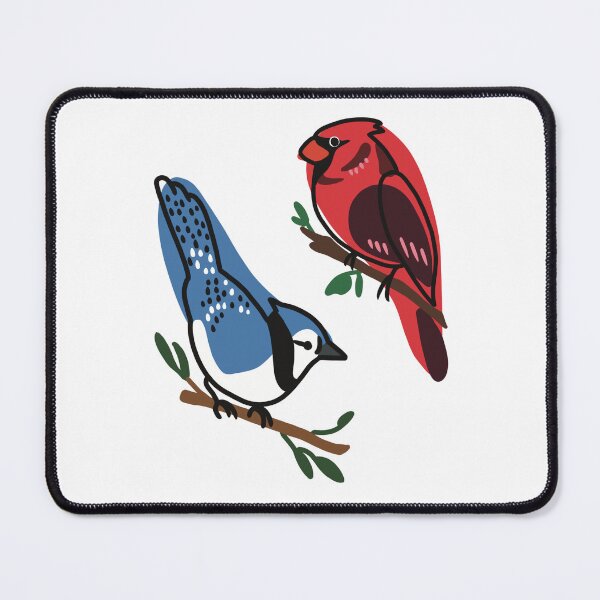 Item preview, Red Cardinal & Blue Jay 2.0 designed and sold by carlt00ns.
