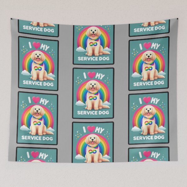 Item preview, I love my service dog designed and sold by Vkinsify.