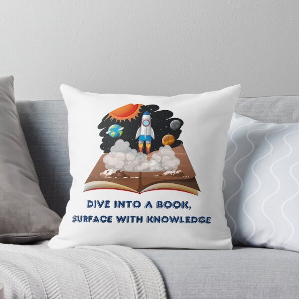 Item preview, Dive Into a Book, Surface With Knowledge designed and sold by RoooDesigns.
