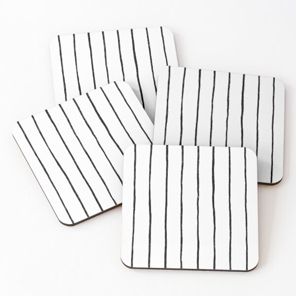 Item preview, Wonky Wobbly Black Stripes designed and sold by inkcapillo .