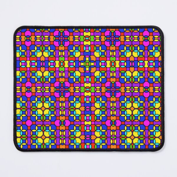 Item preview, Colorful Geometric Collection Pattern No.2 Blue, Purple, Yellow designed and sold by QuestingPixel.
