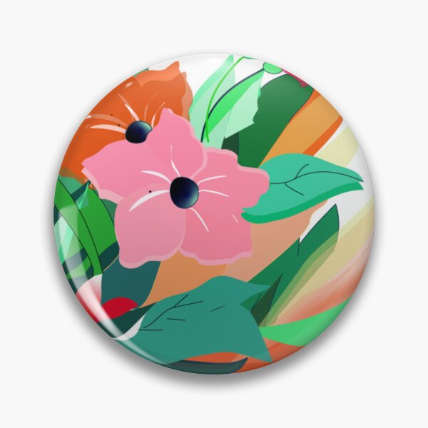 Item preview, colorful flowers and long leaves designed and sold by Nature  Nblossom.
