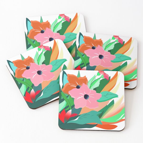 Item preview, colorful flowers and long leaves designed and sold by Nature  Nblossom.