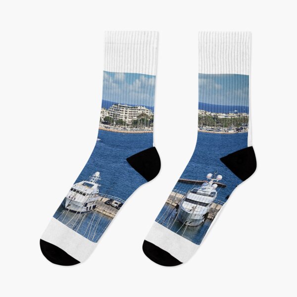 Item preview, Port with luxury yachts in Cannes France summertime  designed and sold by goceris.