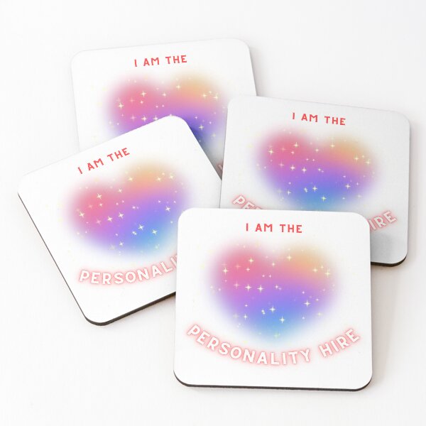 Item preview, I am the personality hire with rainbow heart designed and sold by IFarty.