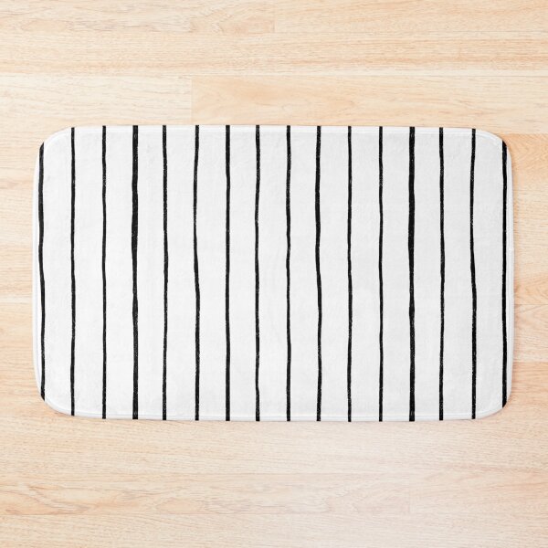 Item preview, Wonky Wobbly Black Stripes designed and sold by inkcapillo .