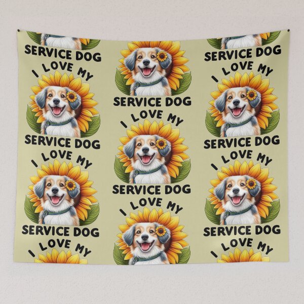 Item preview, I love my service dog designed and sold by Vkinsify.